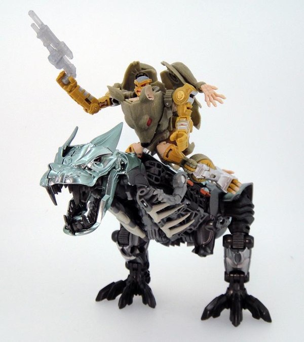 dinobot riding rattrap